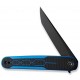 Couteau Civivi Kwaiq G10 noir/bleu blackwash