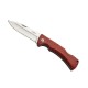 Couteau Herbertz manche bois rouge 12cm