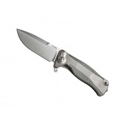Couteau LionSteel SR11 Titanium gris