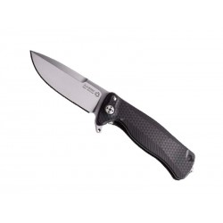 Couteau LionSteel SR22 aluminium noir