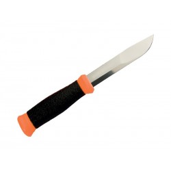 Couteau à lame fixe Mora 2000 noir orange inox