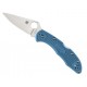 Couteau Spyderco Delica 4 bleu