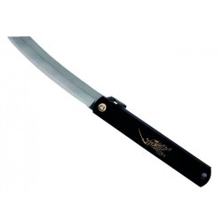 Couteau Higonokami luxe noir 10cm carbone