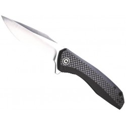 Couteau Civivi Baklash G10 noir fibre de carbone