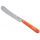 Couteau Opinel petit-déjeuner coloris orange 11,5cm inox