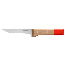 Couteau à viande Opinel n° 122 Parallèle Pop - rouge