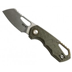 Couteau MKM Isonzo par Fox Knives Cleaver vert