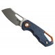 Couteau MKM Isonzo par Fox Knives Cleaver bleu