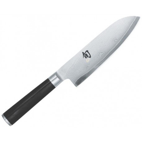 Couteau Santoku Kai 18cm Shun damas inox
