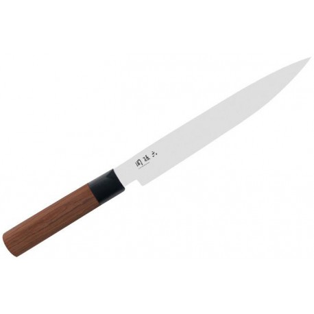 Couteau trancheur/jambon Kai Seki Magoroku Redwood 20cm