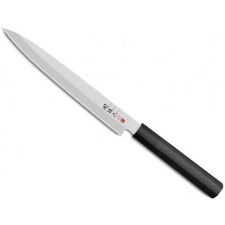 Couteau gaucher Yanagiba Kai 21cm Seki Magoroku Hekiju