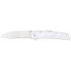 Couteau Florinox Kiana Origine blanc lame semi-crantée