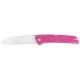 Couteau Florinox Kiana Mer rose - lame semi-crantée