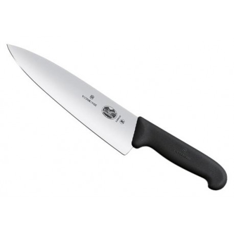 Couteau à découper Victorinox noir lame extra large 20cm