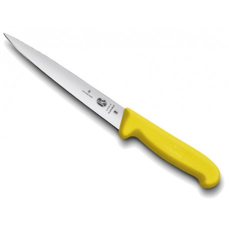 Couteau à dénerver Victorinox jaune lame flexible 20cm