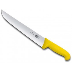 Couteau de boucher Victorinox manche fibrox jaune