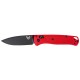Couteau Benchmade Bugout Red Grivory - Édition limitée
