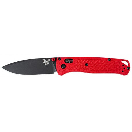 Couteau Benchmade Bugout Red Grivory - Édition limitée